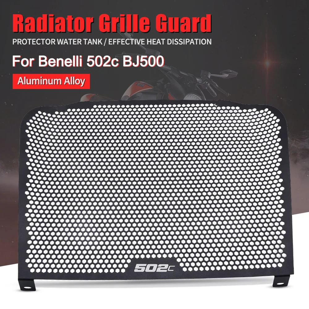 

Motorcycle Accessories Radiator Guard Protector Grille Grill Cover Protection For Benelli 502c BJ500 502 C BJ 500 2019 2020 2021