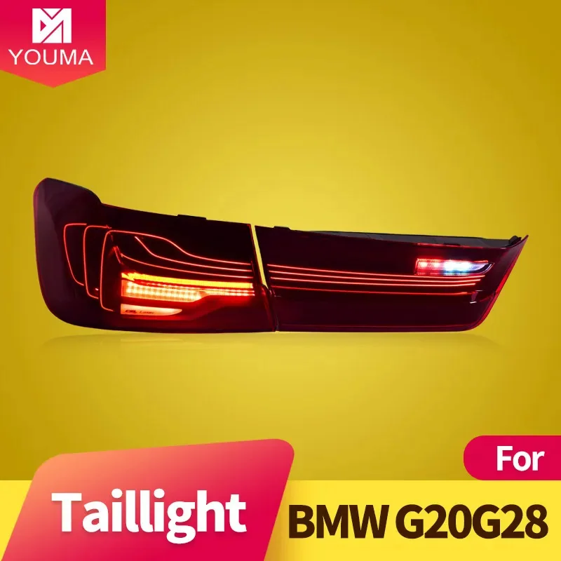 

Задний фонарь для стайлинга автомобиля BMW 3-series G20 2020-2023 G28 светодиодный Tail DRL тормоз задний стоп-сигнал автомобильные аксессуары