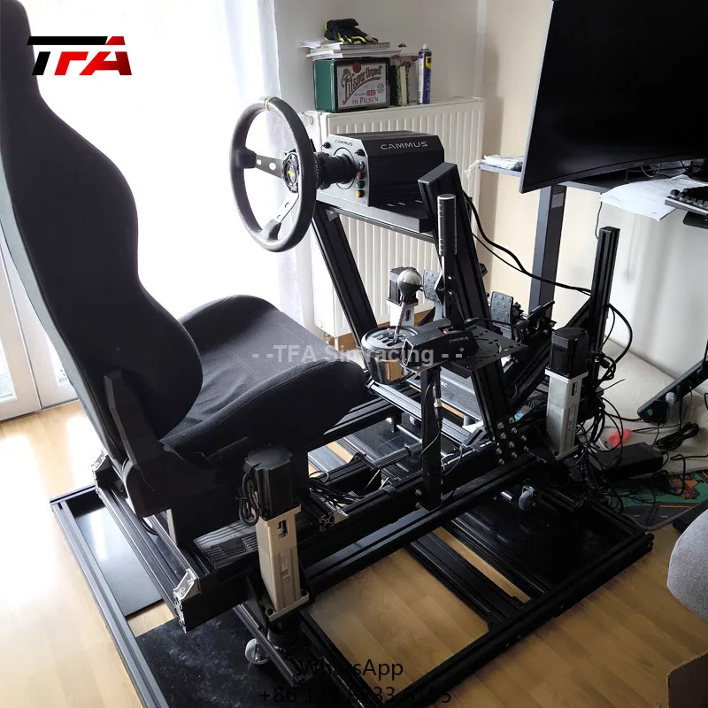 Cheap 40120 Sim Racing Cockpit Aluminum Sim Racing Rig Aluminium