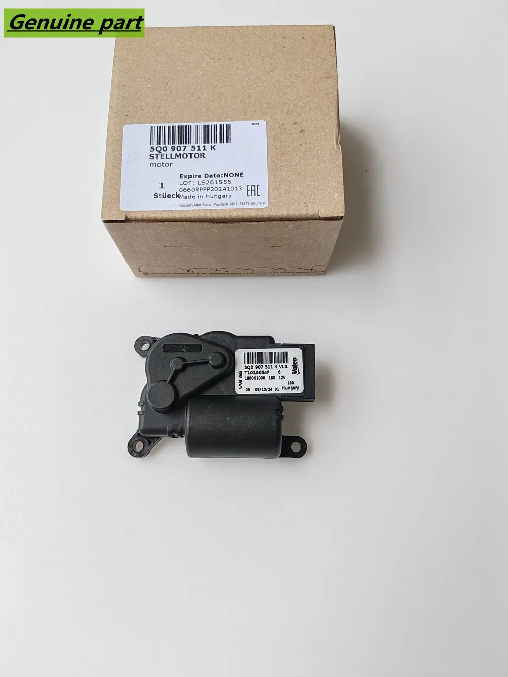 5Q0907511A / 5Q0907511K / 5WA907511C HVAC A/C Heater Door Flap Actuator Motor Unit for VW Audi Skoda Seat