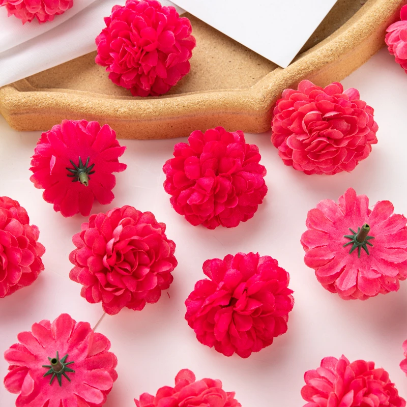 50PCS Künstliche Hortensien Blumen Hochzeit Garten Rosen Wand Home Party Decor Weihnachten Diy Candy Box Gefälschte Seide Sammelalbum Pflanzen – Detail 13