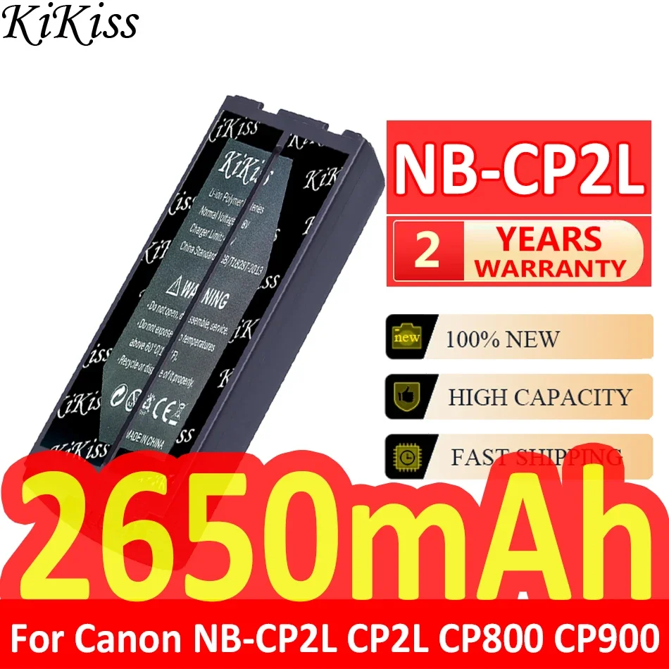 Batterie NB-CP2L 1900 MAh NB-CP1L Pour Imprimante Photo Canon