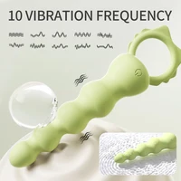 10-geschwindigkeit Anal Plug Vibrator Anal Perlen Prostata Massage Butt Plug Stimulator USB Ladung Vibratoren Sex Spielzeug Für Männer Frauen 2