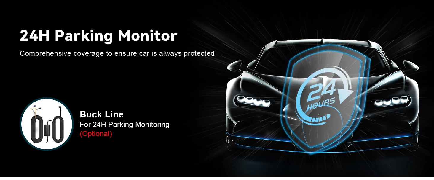 24 hour parking monitoring feature