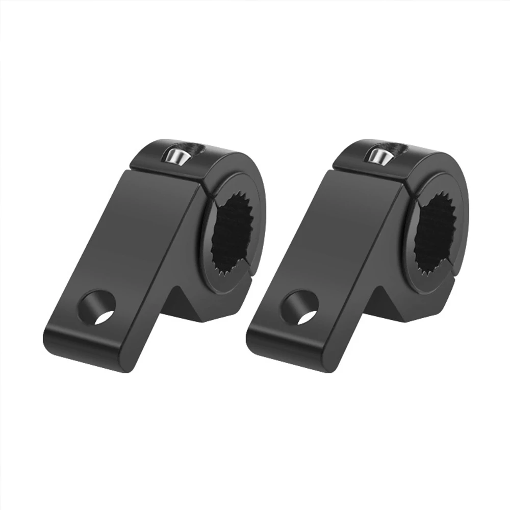 1pc Motorbike LED Light Bar Clamps Brackets Tube Clamp Mount Kit For Motorcycle Fog Light Mount Motorcycle Accessories Black motorcycle light bracket motorcycle headlight clamp motorcycle headlight mount utv light bar mount