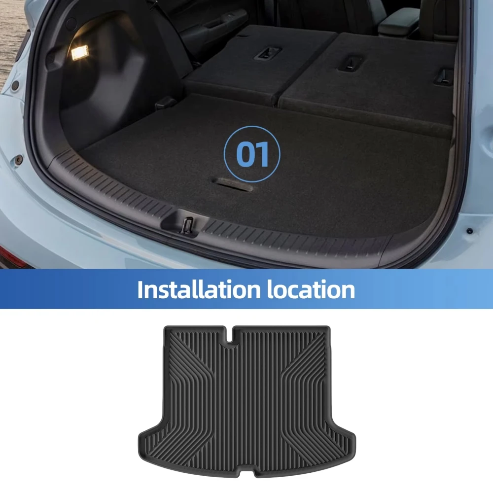 For Nissan Kicks P15 series RHD TPE Floor Mats Waterproof Automotive Mat Interior Full Set Accessories