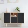 Matte Black Self-Adhesive and Removable Vinyl Wallpaper Waterproof  Contact Paper for Cabinets Countertops Wall Covering 4