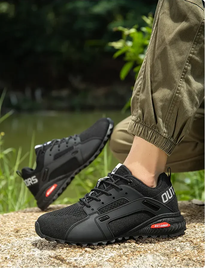 Atmungsaktive Wanderschuhe für Herren, Outdoor-Sportschuhe, taktische Trainingsstiefel, taktische Sportschuhe für Herren zum Wandern und Jagen – Detail 11