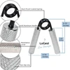 Metal Hand Grips 50-350LBS Strength Training Finger Grip Exercise Fitness Rehabilitation Shape Muscles Portable Hand Grippers 3