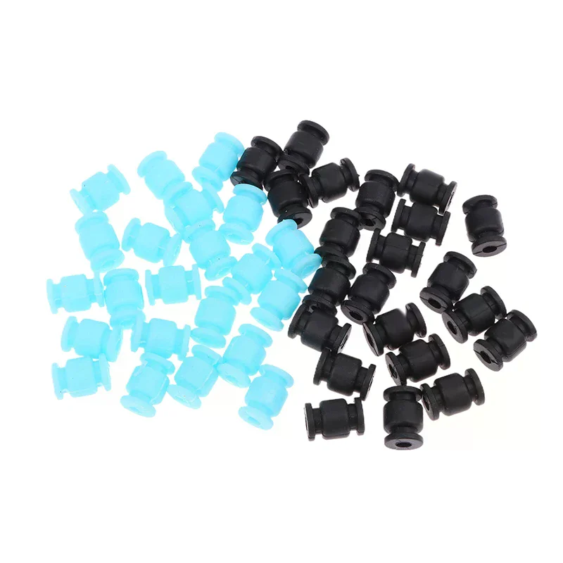 25x Silent Drone Propeller Guards Protectors - Black/Blue