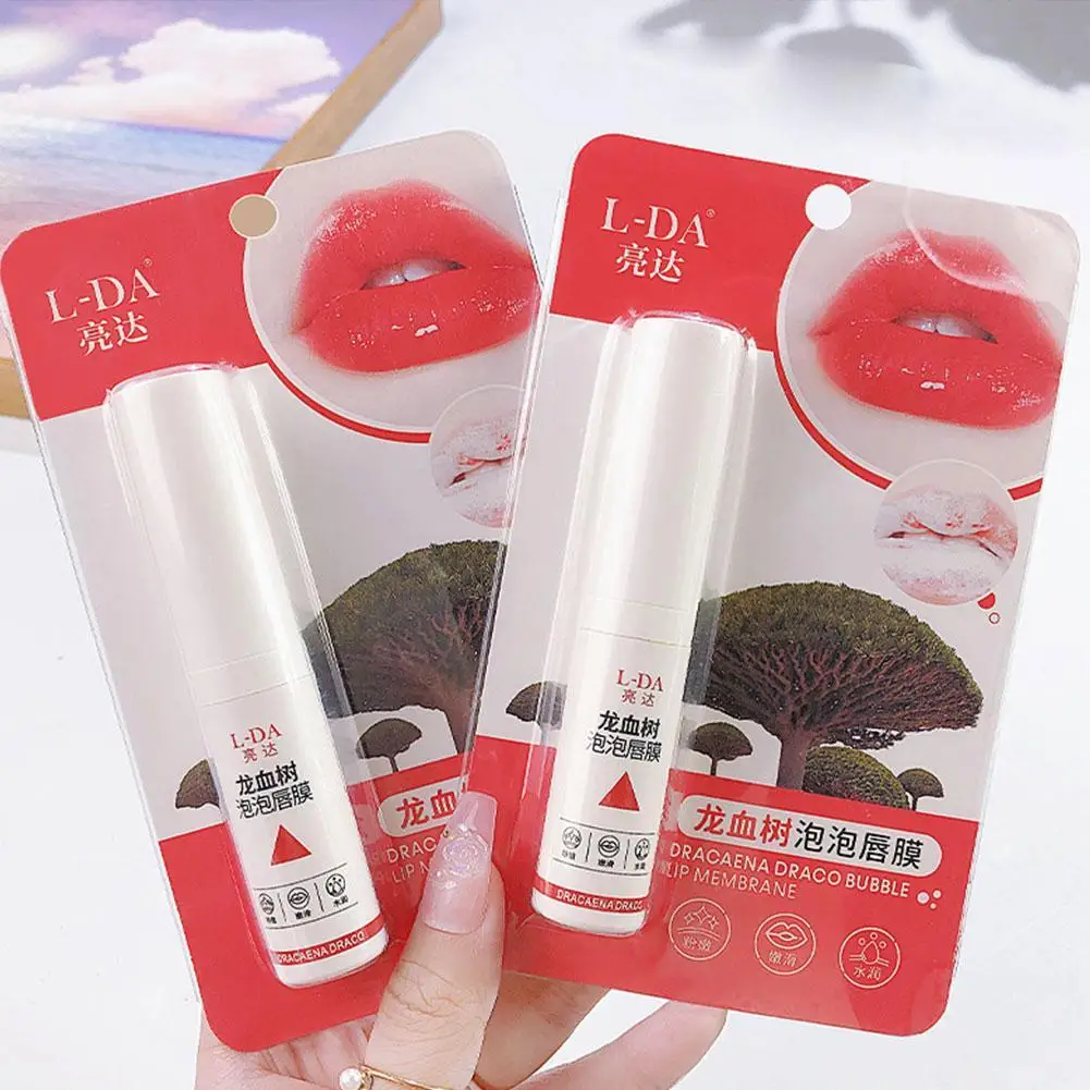 L DA Dracaena Draco Bubble Lip Membrane Original Dragon Blood Tree Bubble Lip Oil Mask Lip Scrub Lip Skin Care Hot Selling kp1200 6av2 124 1mc01 0ax0 6av2124 1mc01 0ax0 new original membrane keypad