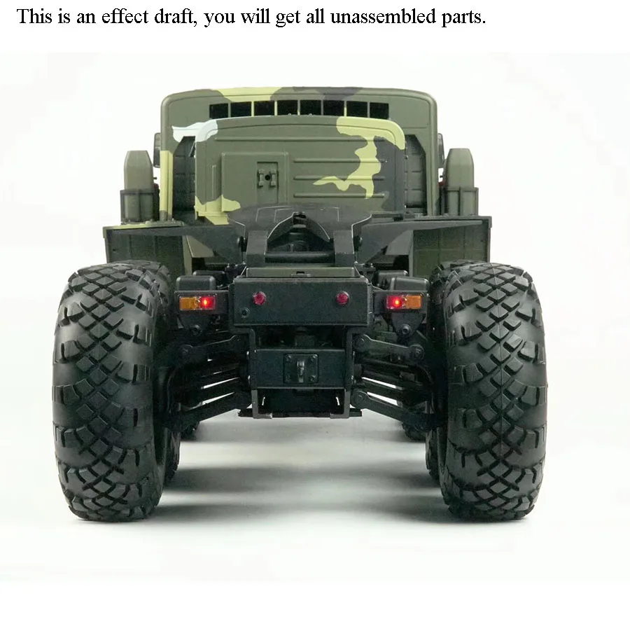 CROSSRC RC BC8C Mammoth 8*8 Car Military Truck 1/12 KIT UBEC Motor Light and Sound Unassembled Outdoors Toys Model TH11100 3