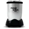 Mini 14 oz. Compact Personal Blender Silver/Black, Cross Blade is Made from Stainless steel and Cups are Made BPA-Free Plastic 3