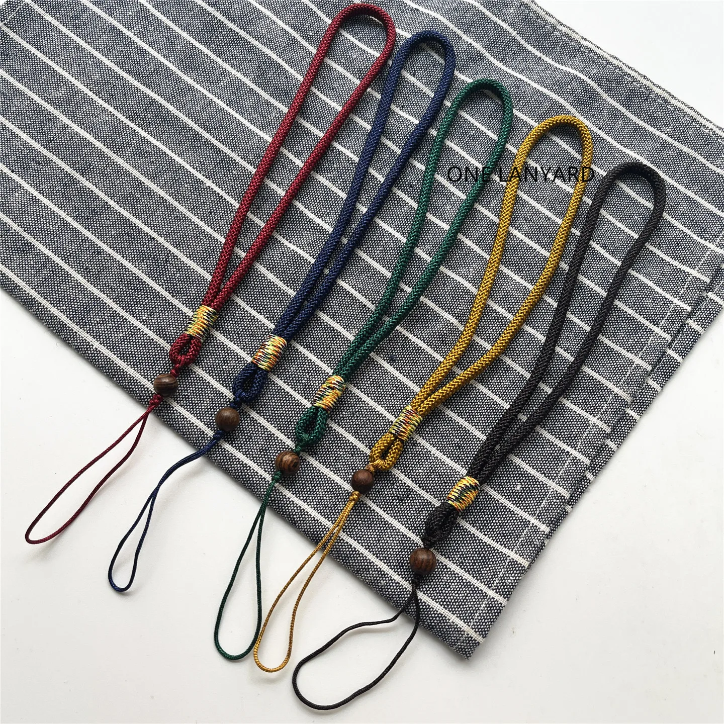 Exquisite Beaded Wrist Strap & Key Chain Lanyard