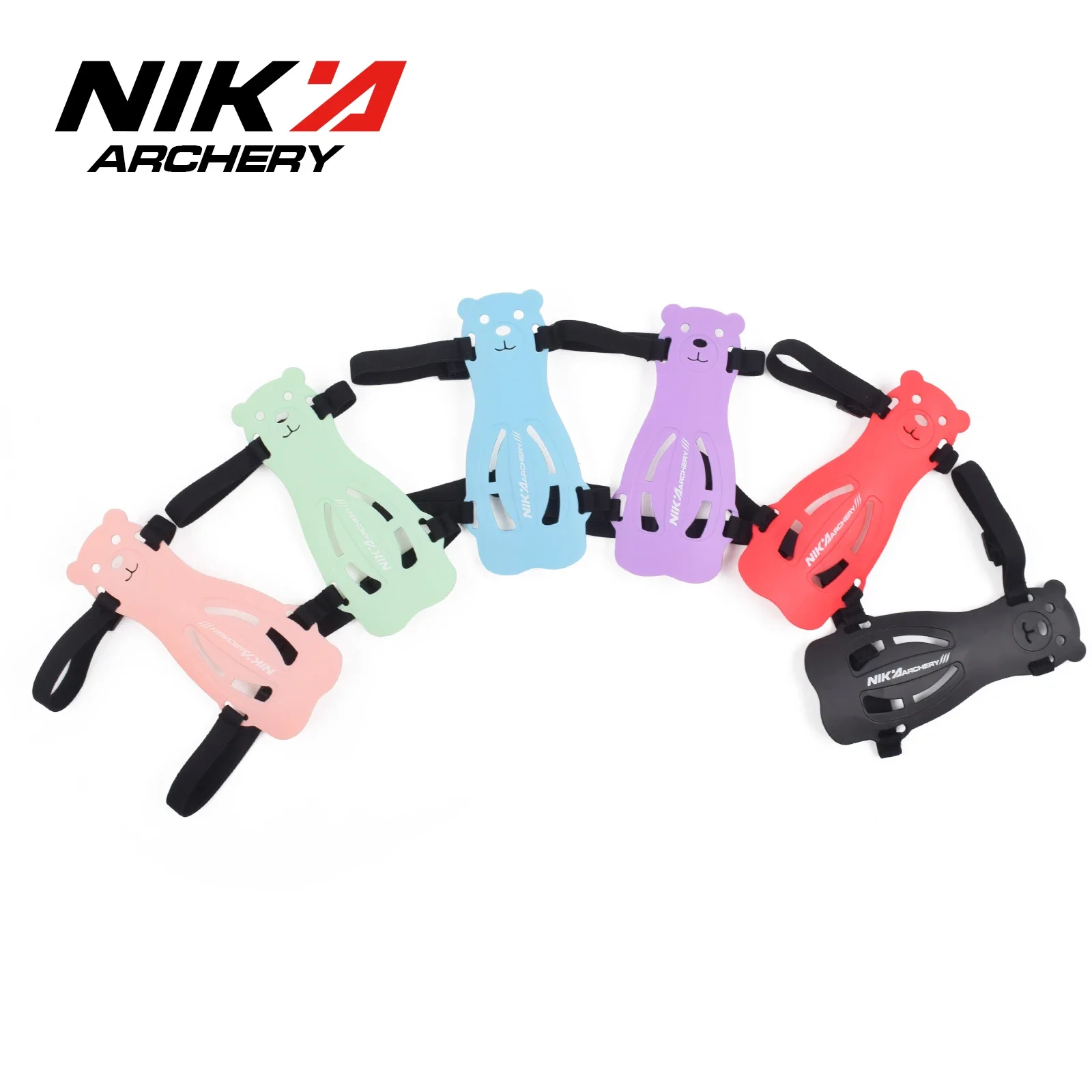 Archery Plastic Bear Arm Guard 1PC For Archers Soft Protector Gear Safe Rubber Adjustable Archery Hunting