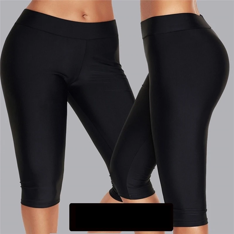 Women High Waisted Yoga Pants Squat Proof Cropped Training Tights Female Sports Fitness Gym Flex Capri Leggings For Ladies sports leggings,sports pants,yoga pants,female tights