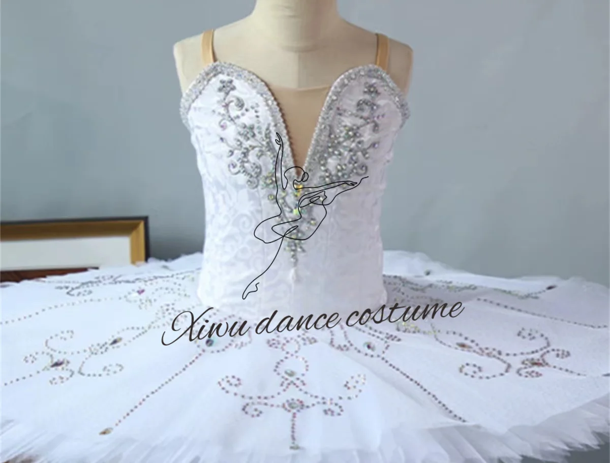 

Professional high-quality custom-size ballet performance ballet costume high-end competition ballet dress