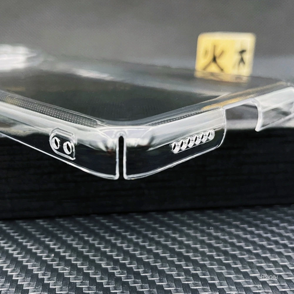 Durable Shockproof Clear Phone Case - Hard PC Plastic Cover