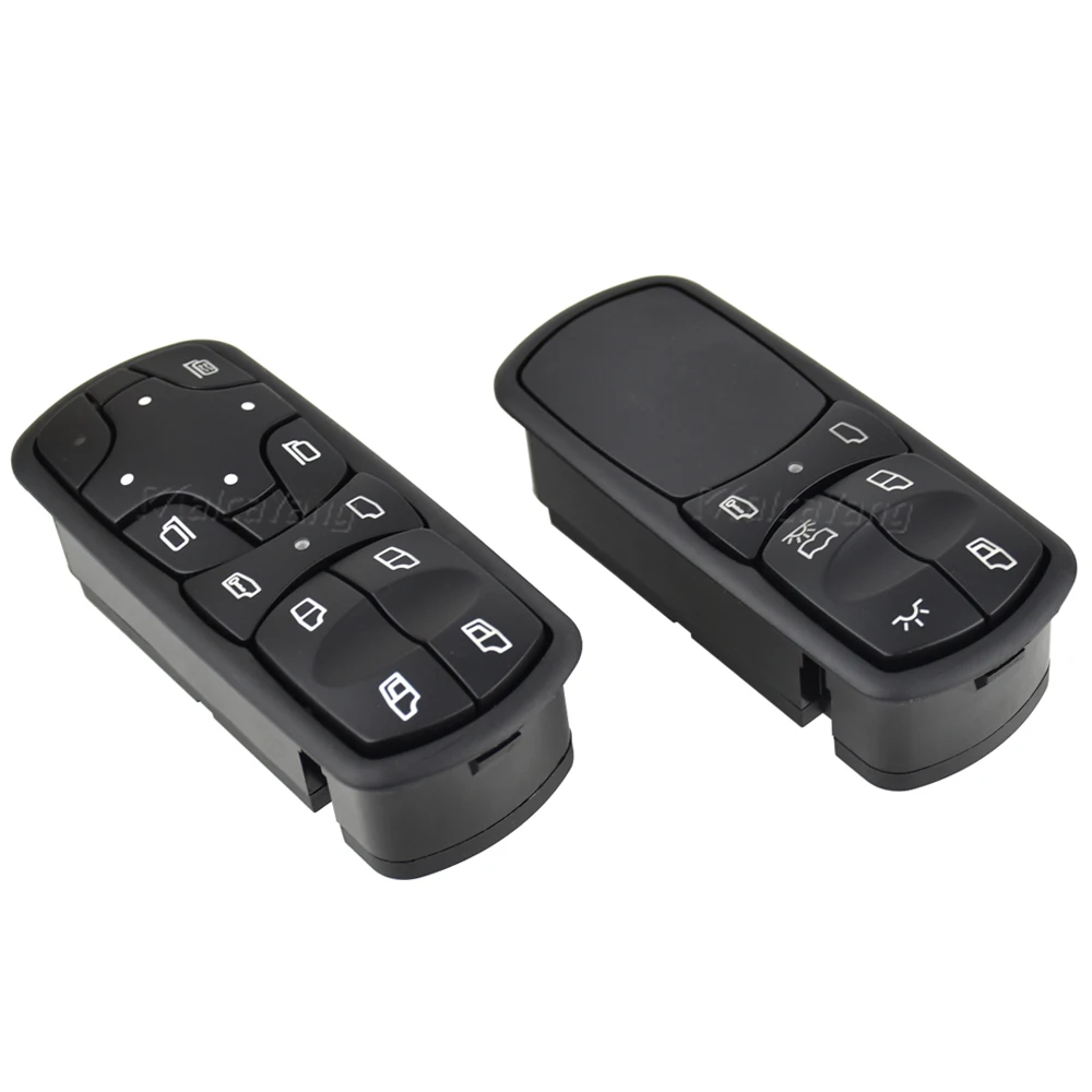 Nuovo Pulsante Interruttore Di Comando Alzacristallo Elettrico Per Mercedes Benz Actros Mpi Mpi 9438200097 9438200197 Accessori Auto Nero