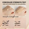 QIBEST 5ml Liquid Foundation Concealer Women Face Makeup Waterproof Oil-Control Concealer Base Cream Cover Dark Circles Cosmetic 6