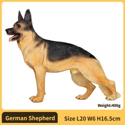 Realistic Dog Figurine Action Figure - Collectible Decorative Ornament, Ideal Gift (German Shepherd)