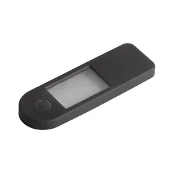 Waterproof Protective Silicone Case for Electric Scooter Screen Protector Cover (Black)