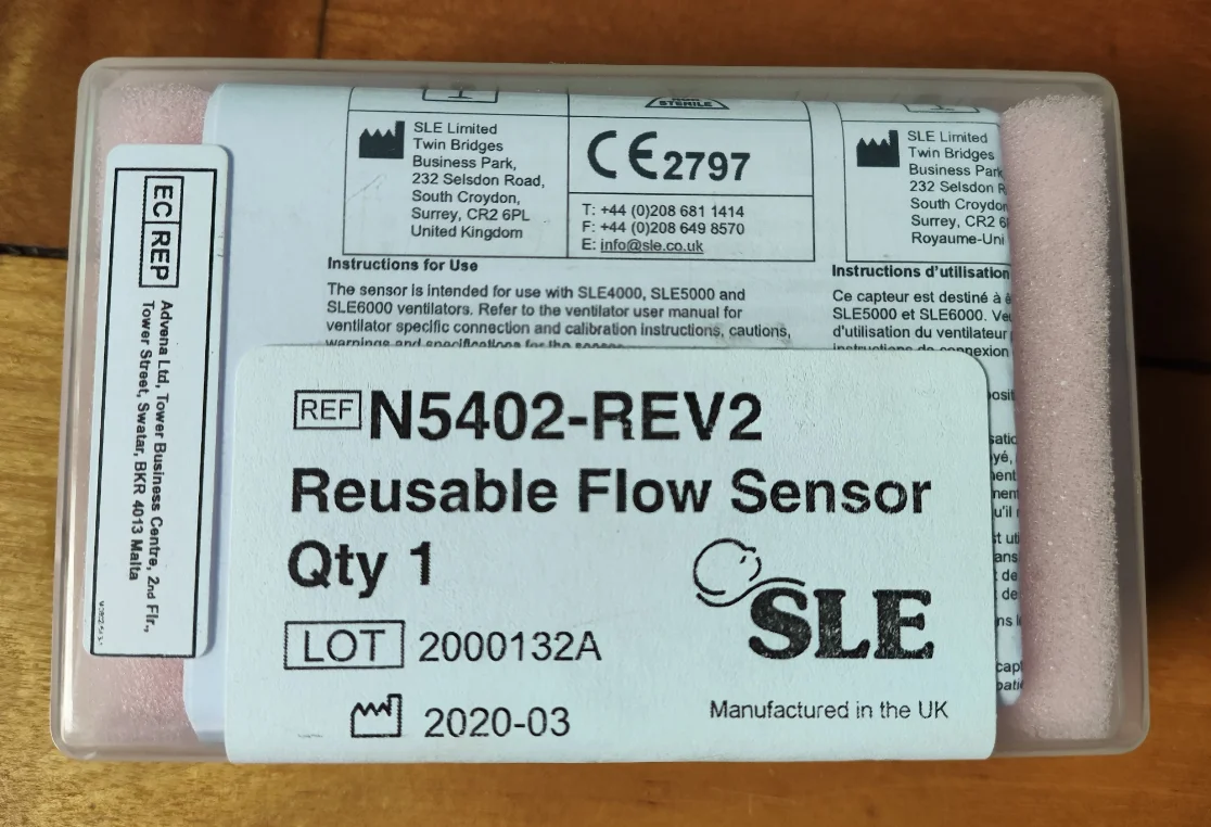 

PN: N5402 Reusable flow sensor for the SLE5000 (new,original)