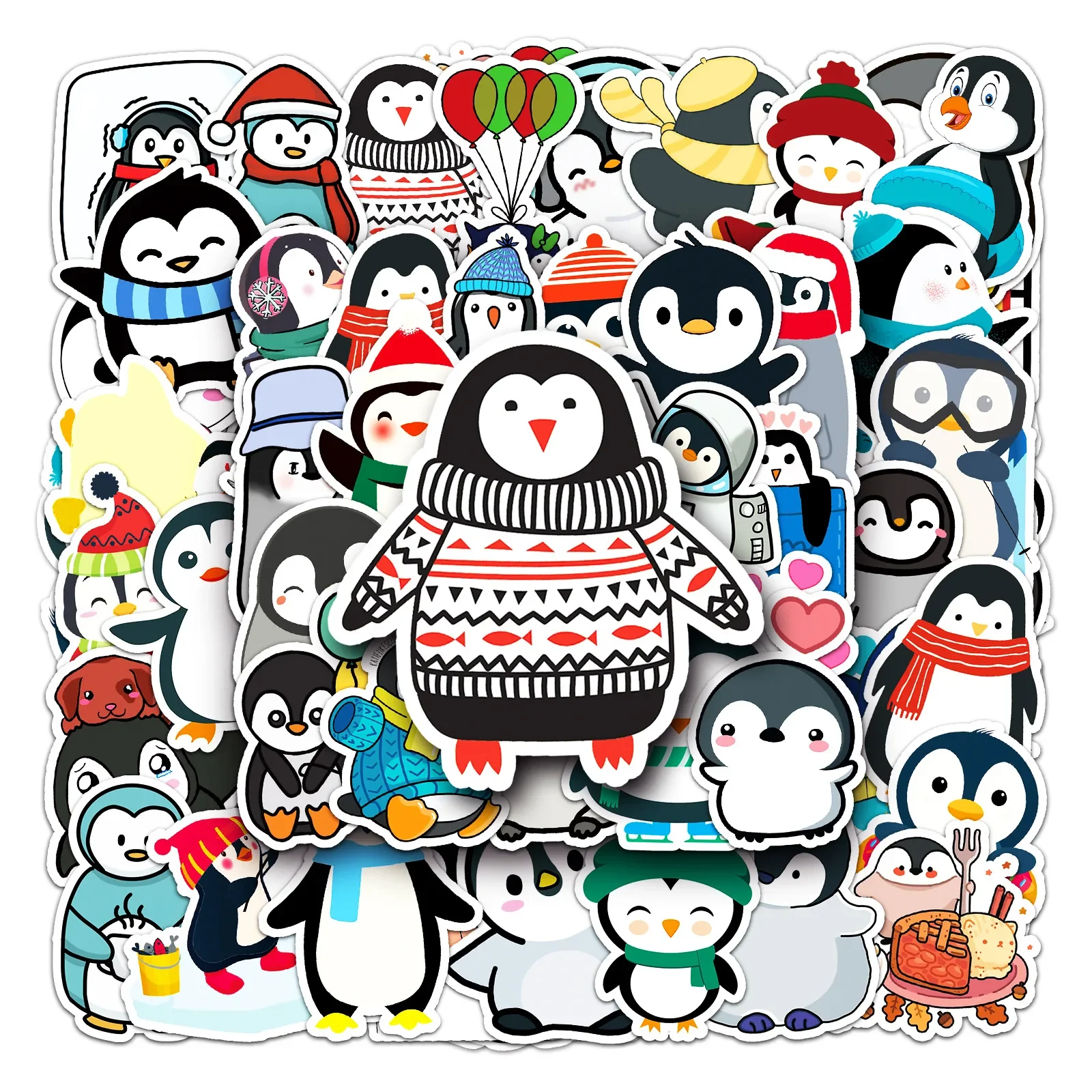 

Стикеры в виде пингвина, животных, мультфильмов, детской комнаты, канцелярские принадлежности, Крутые гаджеты, емкость для воды для ноутбука, автомобиля, велосипеда