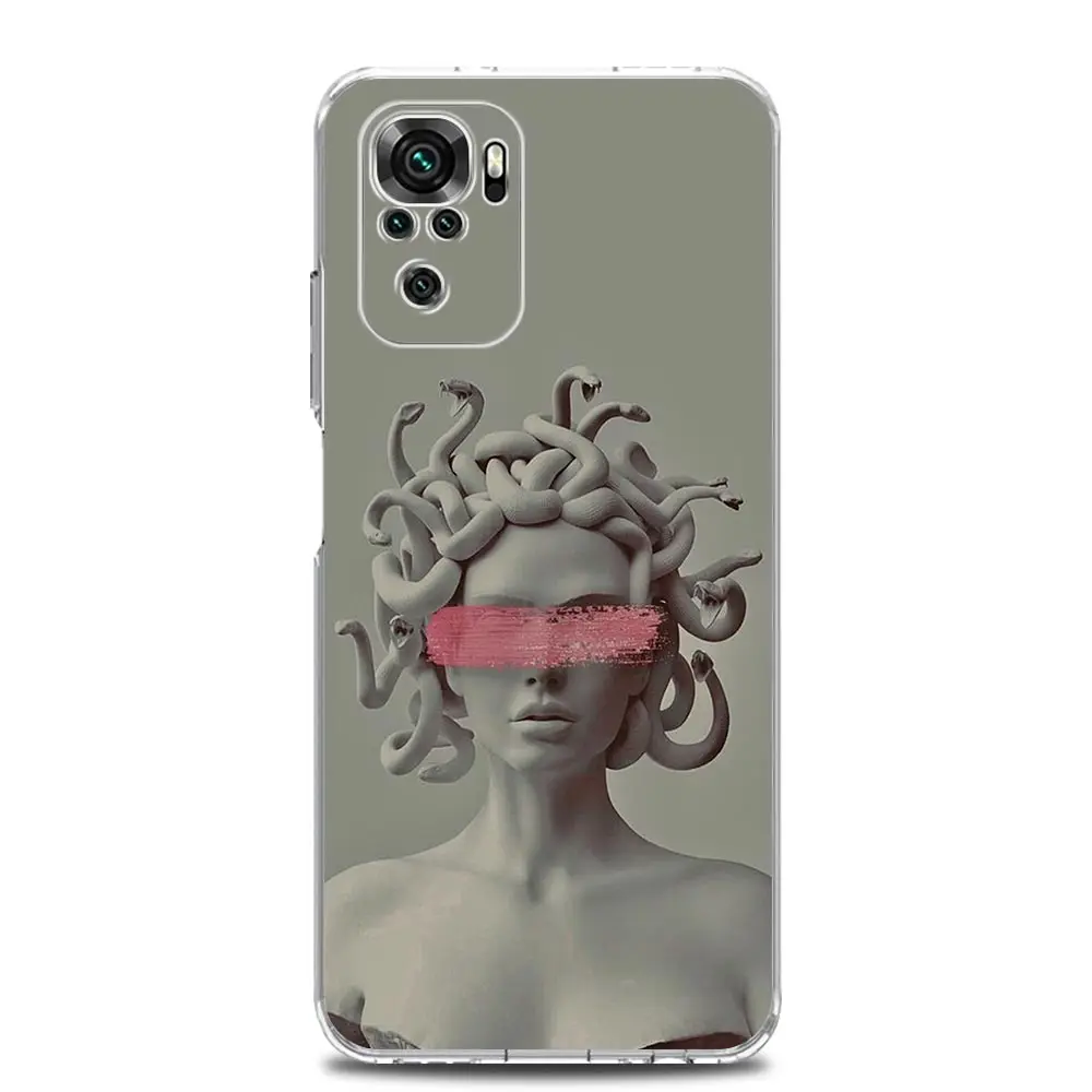 Artistic David & Mona Lisa Design Phone Case Cover