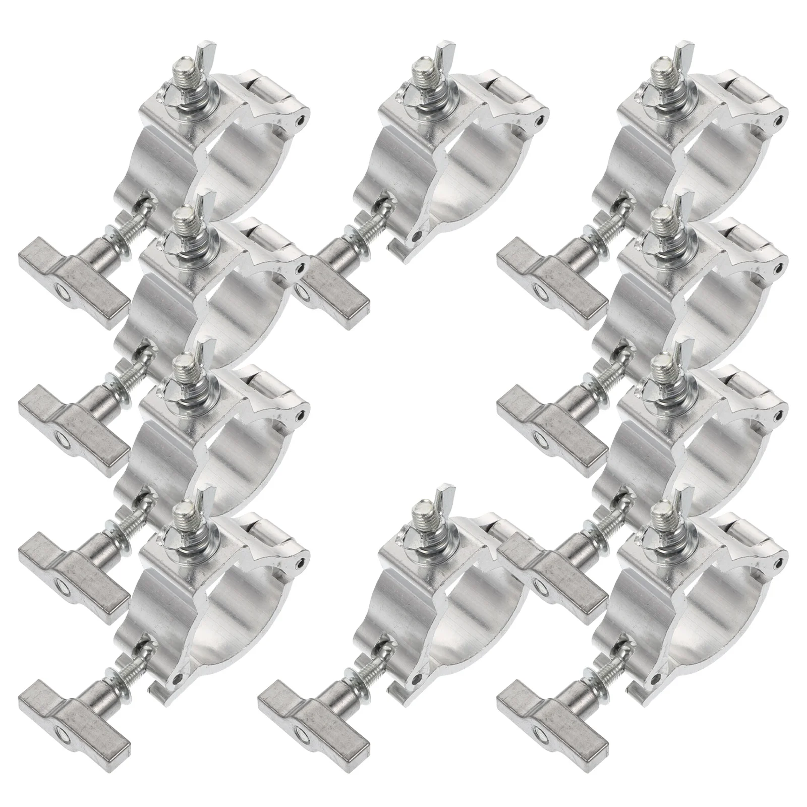 10 Pcs Stage Light Hook Moving Head Hooks Mug Simple Practical Clips Aluminum Alloy Wear-resistant Lamp Clamps Truss Aluminium