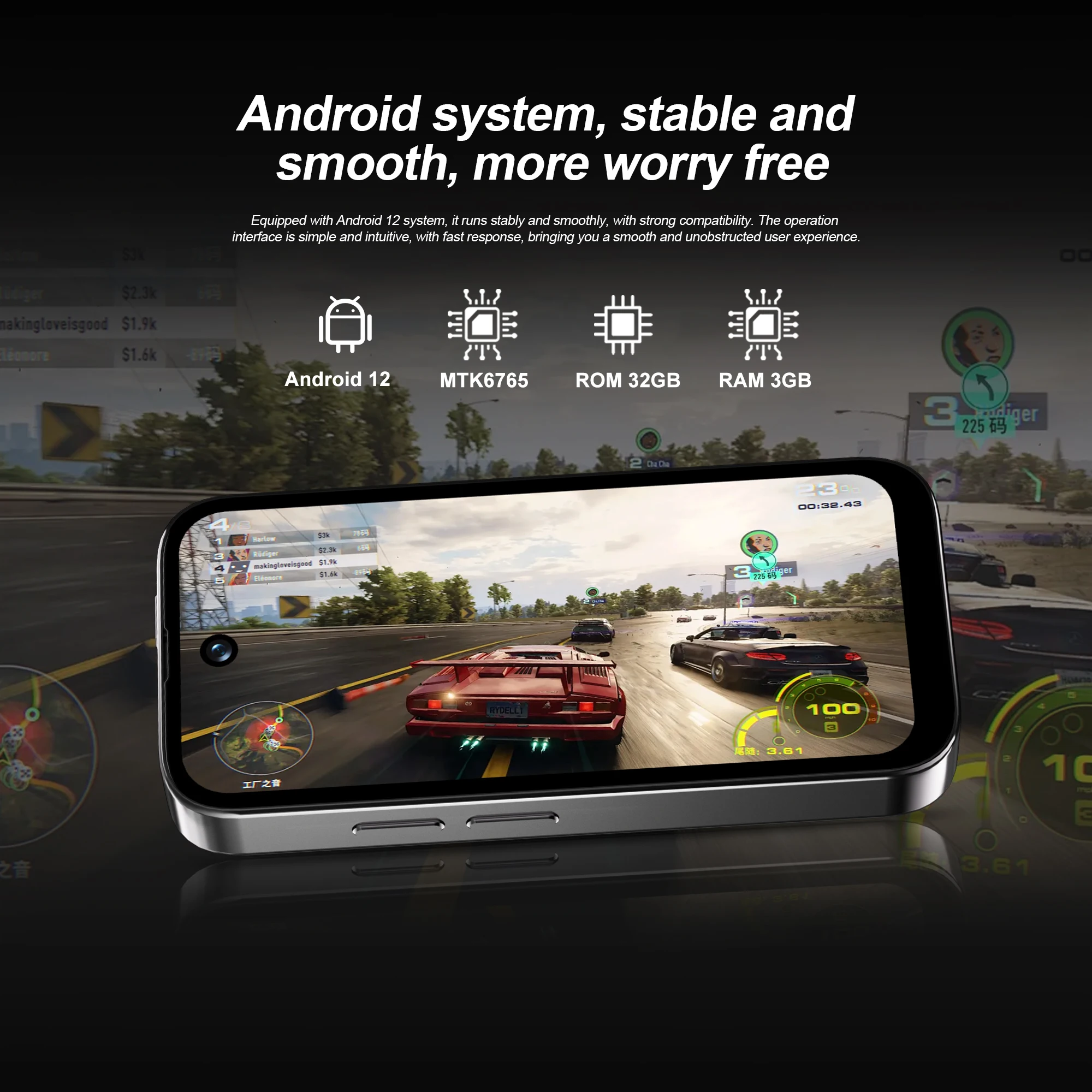 SERVO A1 PRO 4G LTE Mini Smartphone AI Translator Android OS 3GB+32GB Google Play WhatsAPP WiFi Hotspot 3.75" Small Smart Phones