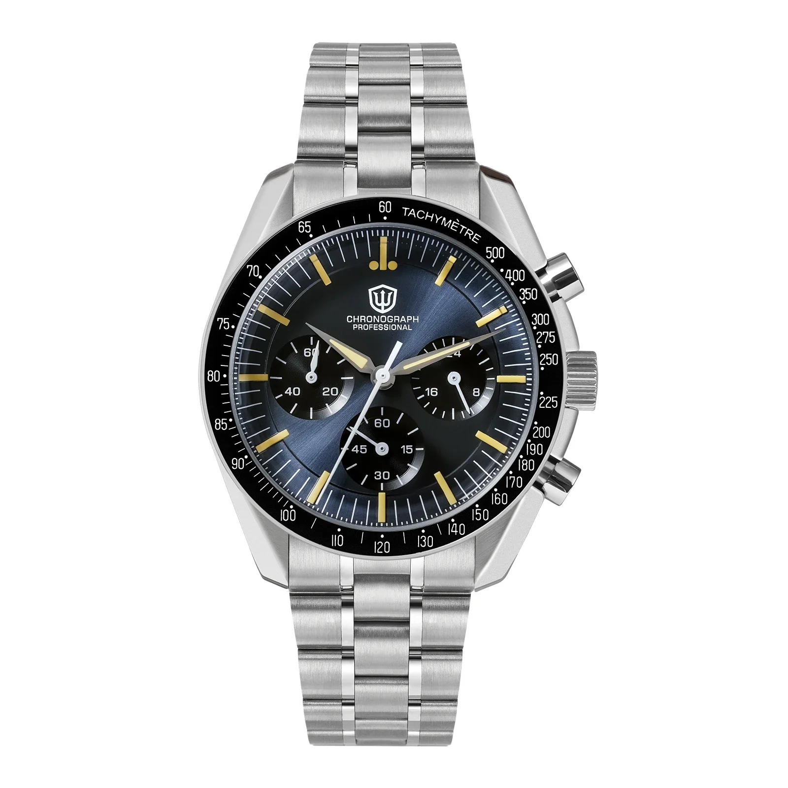 Watchdives WD1863 39mm Watch VK63 Quartz Chronograph Movement