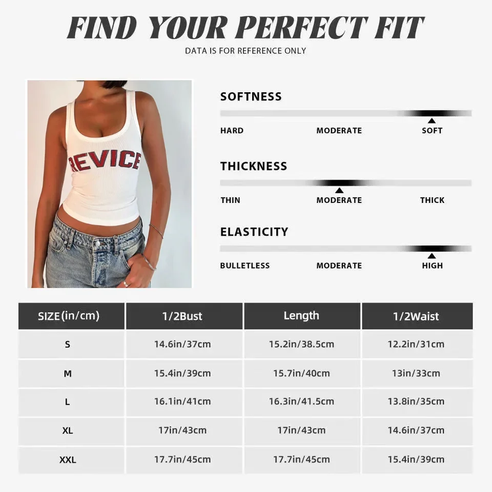 Summer Women White Tank Top Sleeveless Tight Ribbed Female Black Knit Vest Straps Simple Casual Fitness Basic Solid Clothing