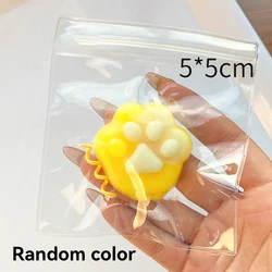 Deluxe Giant Cat Paw Stress Relief Jelly Toy (Random color 1Pcs-A)
