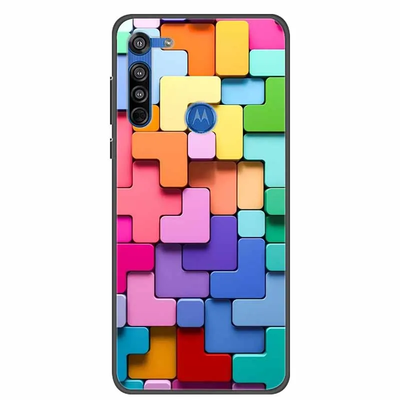 Slim Fashion TPU Silicone Protective Back Case for Motorola Moto G8 Power