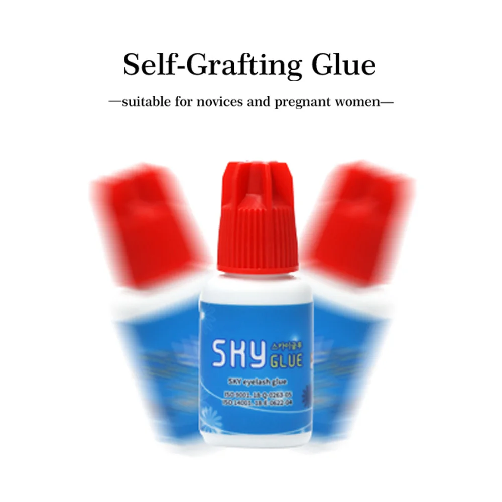 

5ml Eyelash Extension Glue 1-2 Seconds Fast Drying Eyelashes Glue Pro Lash Glue Black Adhesive Retention Glue MakeUp Tools