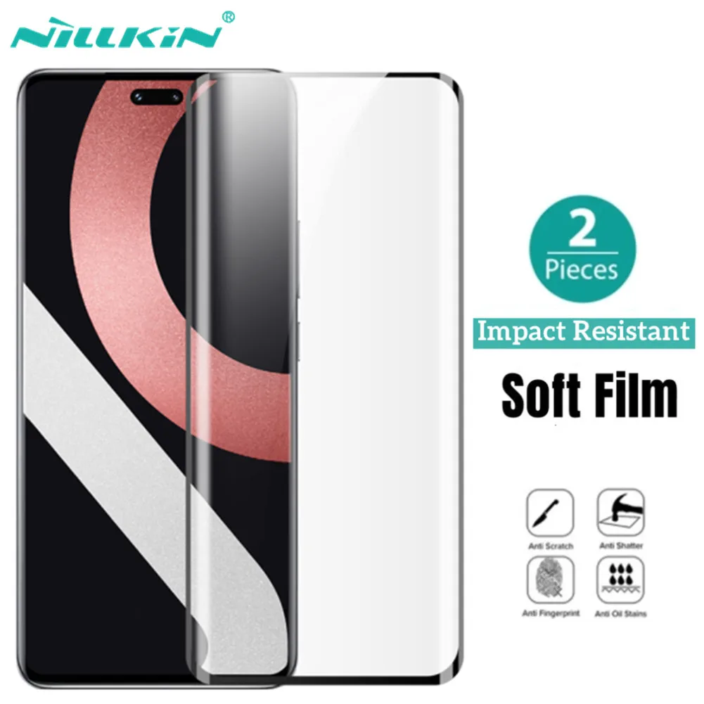 

For Xiaomi 13 Lite 2PCS Soft Film Nillkin Impact Resistant Curved Screen Protector Full Cover Film For Xiaomi Civi 2 Mi 13 Lite