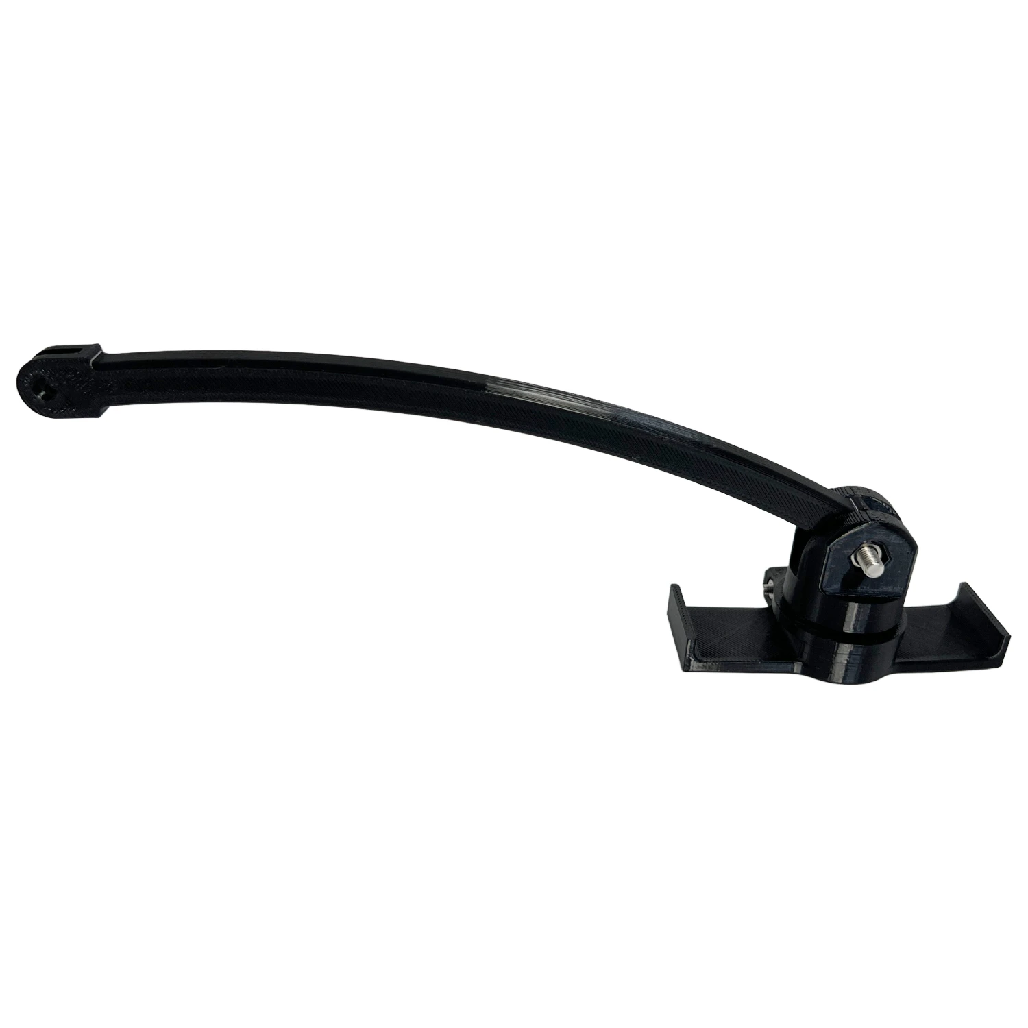 Angle de rotation de la perche selfie 360° pour caméra FPV, montrant le support DJI GoPro en action.