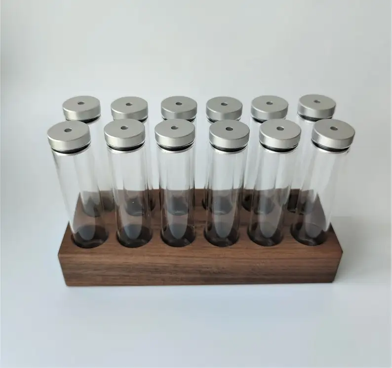 One Way Valve Storage / Tube/ Cellar / Vial / Vault Single Dosing Coffee Beans 4