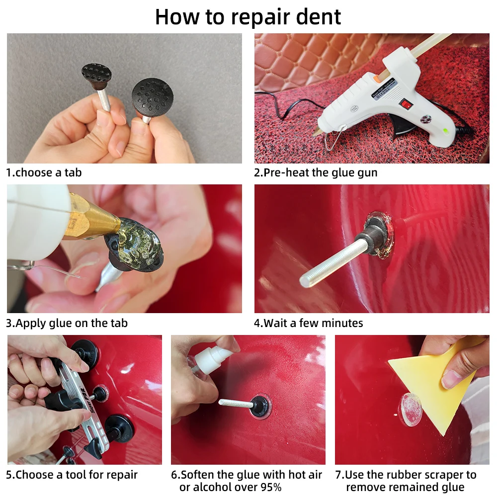 슈퍼 PDR 자동차 덴트 풀러 금속 T 덴트 수리 도구 자동 수리 판금 키트 슬라이드 해머 리버스 해머 접 - G마켓 모바일