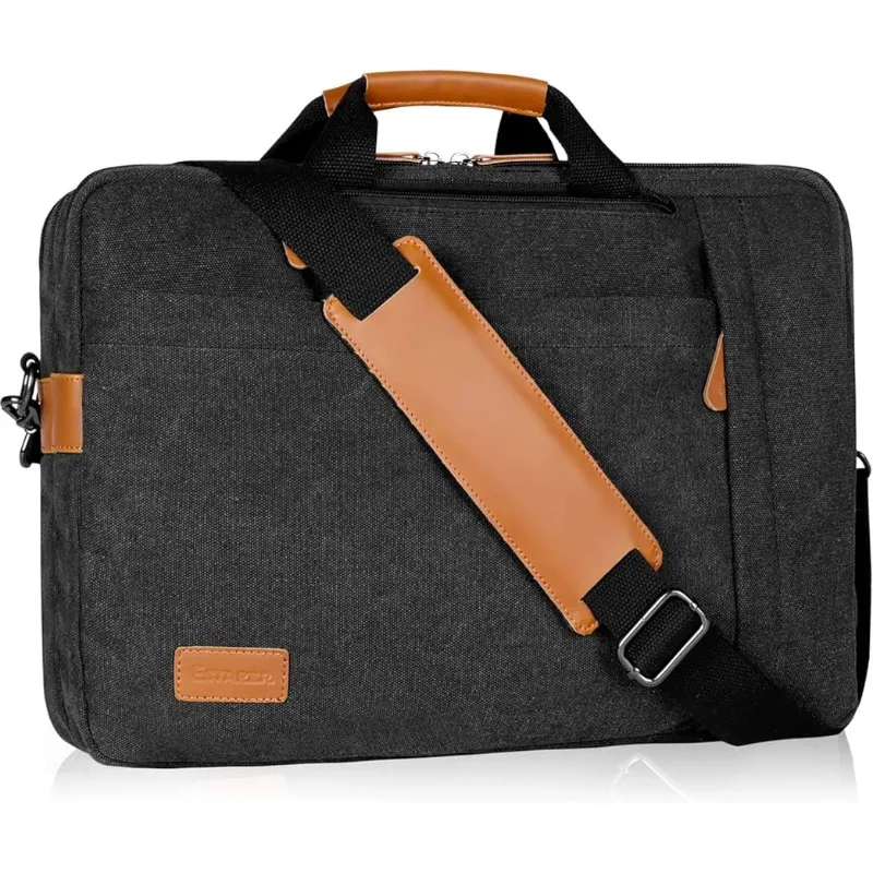 Рюкзак-для-ноутбука-17-173-дюймов-сумка-через-плечо-портфель-для-ноутбука-3-в-1-темно-серый