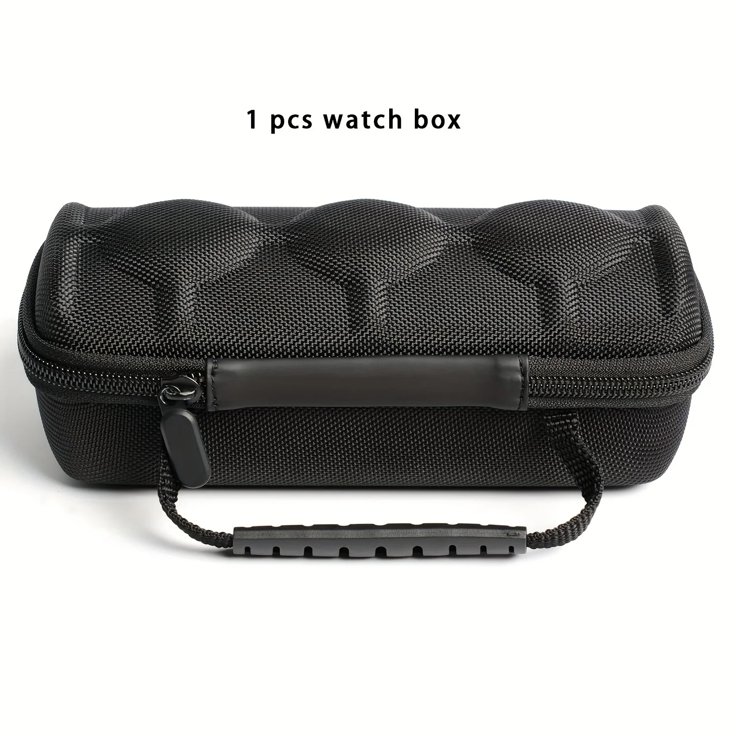 [Hardshell Watch Case] 3pcs Hardshell Watch Travel Case,Watch Storage Organizer Box, with Soft Foam Pillow, Handle
