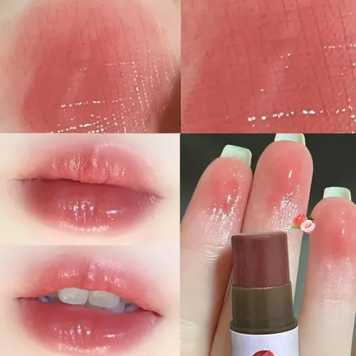 색상 변경 립밤 과일 향 보습, 지속되는 틴트 립스틱, 갈라짐 방지, 방수 각질 제거, 립 케어 화장품 2