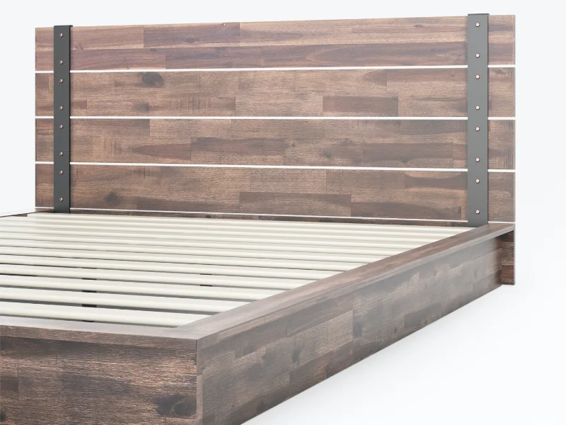 brock platform bed no mattress