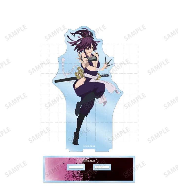 Anime Hell's Paradise: Jigokuraku Acrylic Vertical Scree Decoration Gabimaru  Yuzuriha Nurugai Cosplay Figure Toy for Gift