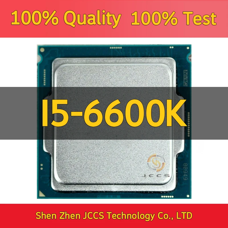 Processore Cpu Quad-Thread Quad-Core I5 6600K 3.5Ghz Usato 6M 91W Lga 1151