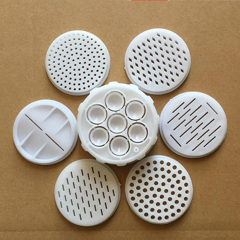 8pcs Pasta Maker Machine Noodles Maker macaroni Machine Kitchen Spaghetti Pates Pasta Pressing Noodle DIY