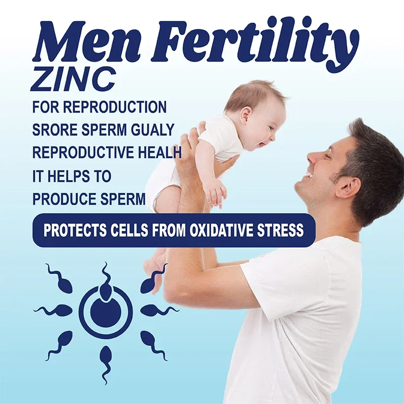 Men Fertility Tablet Pills Promoting Fertility Males Hormone Balance 60 Capsules