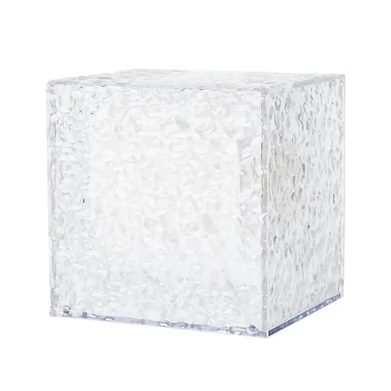 

Clear Tissue Box Water Ripple Style Tissue Dispenser Napkin Holder Creative Fashion Tissue Box Wall Mounted Storage Organizer