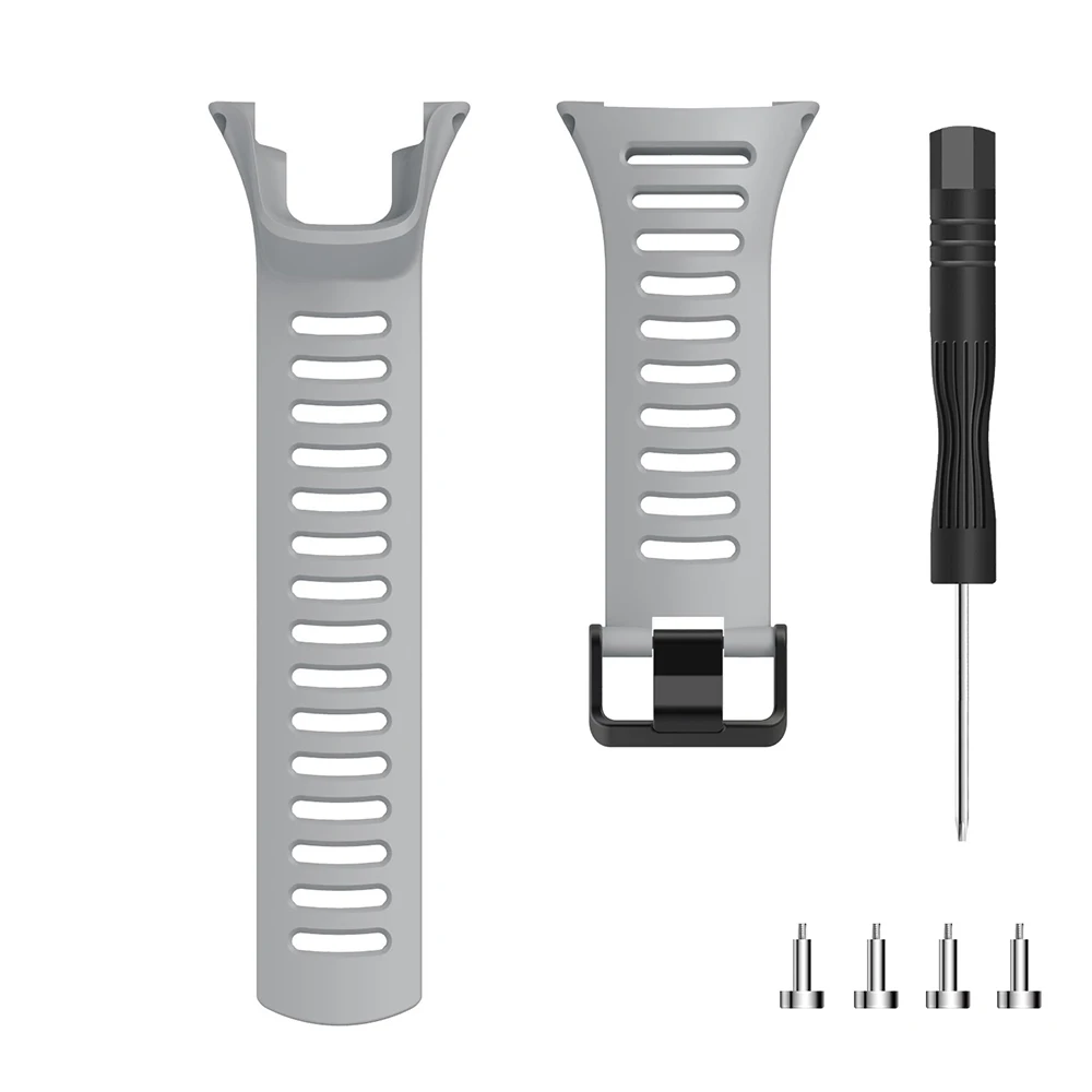 Durable 24mm Silicone Replacement Strap